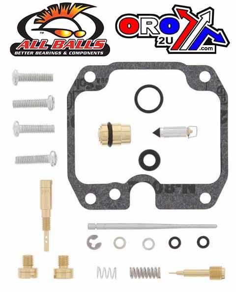 CARBURETOR REBUILD KIT 07-11 KAW KLF250, ALLBALLS 26-1242 ATV
