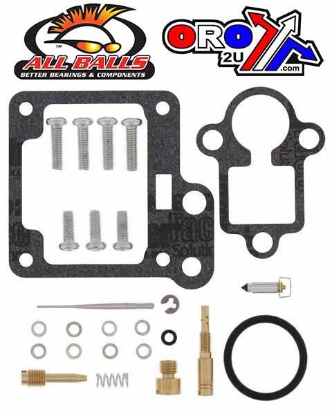 CARBURETOR REBUILD KIT 89-01 YAM YFM100/80, ALLBALLS 26-1245 ATV