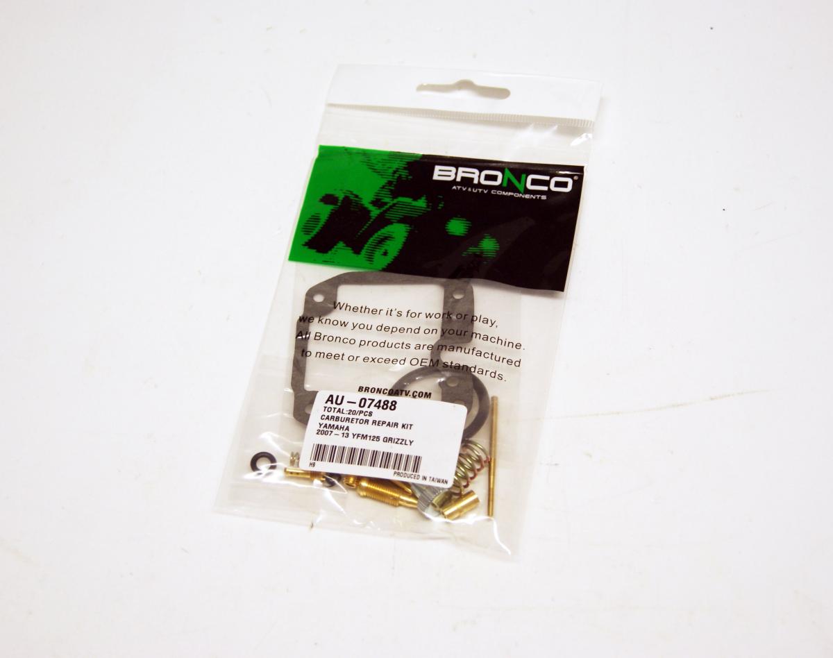CARBURETOR REBUILD KIT YFM 125, BRONCO AU-07488 Grizzly ATV