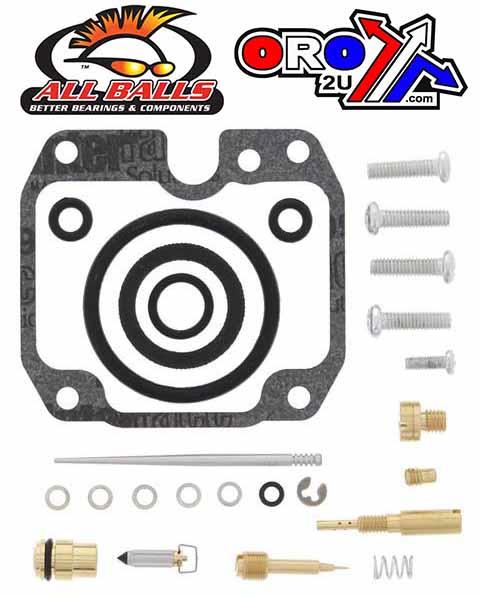 CARBURETOR REBUILD KIT 89-00 YAM YFM/YFB250, ALLBALLS 26-1255 ATV