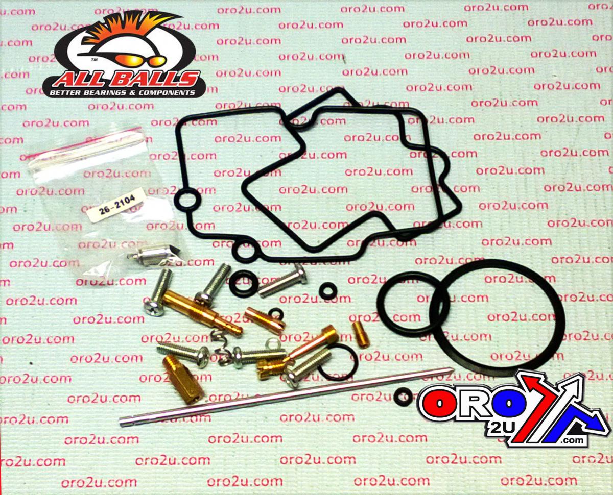 CARBURETOR REBUILD KIT 07-11 YAM WR450F, ALLBALLS 26-1266 DIRT