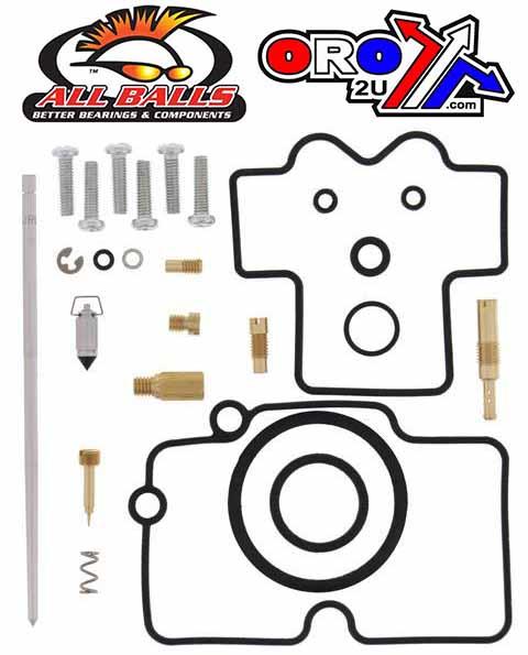 CARBURETOR REBUILD KIT 05-06 YAM WR450F, ALLBALLS 26-1267 DIRT