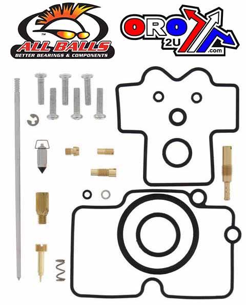 CARBURETOR REBUILD KIT 07-09 YAM YZ450F, ALLBALLS 26-1270 DIRT