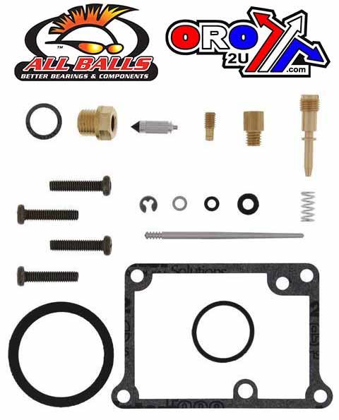 CARBURETOR REBUILD KIT 97-01 YAM YZ80, ALLBALLS 26-1307 DIRT