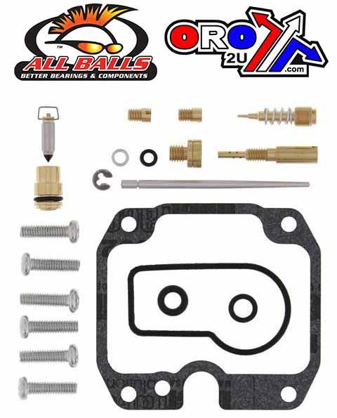 CARBURETOR REBUILD KIT 08-22 YAM TTR125, ALLBALLS 26-1309 DIRT