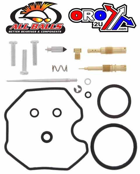 CARBURETOR REBUILD KIT 97-98 HON TRX250, ALLBALLS 26-1318 ATV