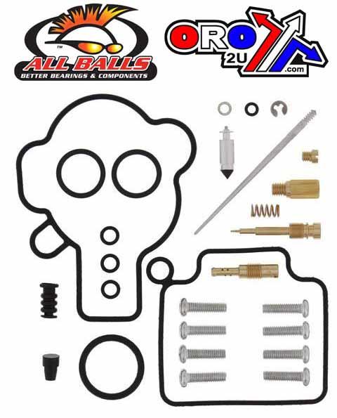 CARBURETOR REBUILD KIT 04-05 HON TRX450R, ALLBALLS 26-1364 ATV