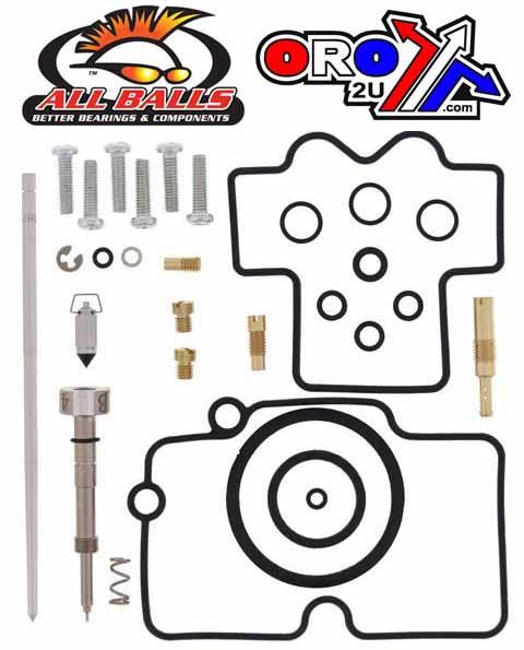 CARBURETOR REBUILD KIT 2006 HON TRX450, ALLBALLS 26-1369 ATV