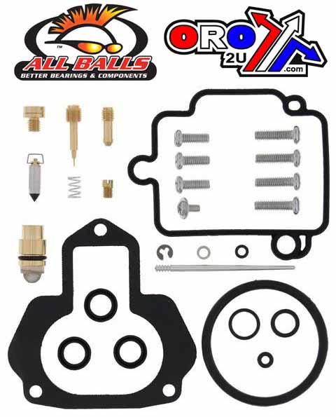 CARBURETOR REBUILD KIT 96-98 YAM YFM400, ALLBALLS 26-1370 ATV