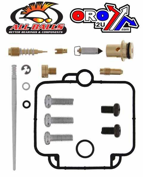 CARBURETOR REBUILD KIT 2001 YAM YFM600, ALLBALLS 26-1375 ATV