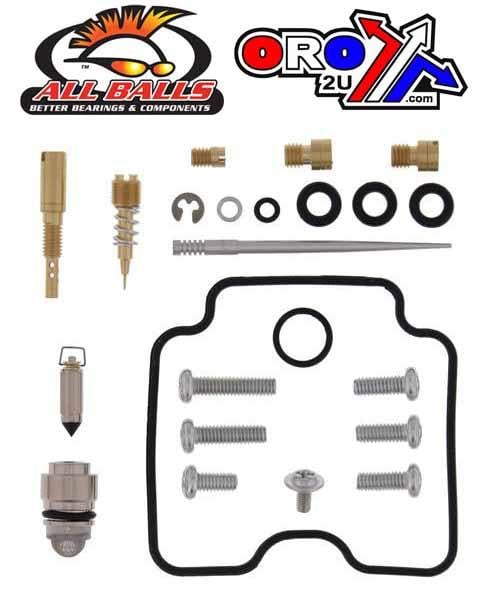 CARBURETOR REBUILD KIT 03-06 YAM YFM400, ALLBALLS 26-1380 ATV