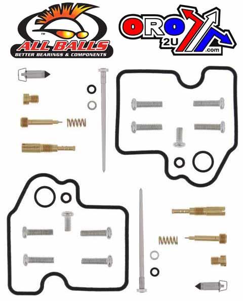 CARBURETOR REBUILD KIT 04-09 KAW KFX700, ALLBALLS 26-1381 ATV
