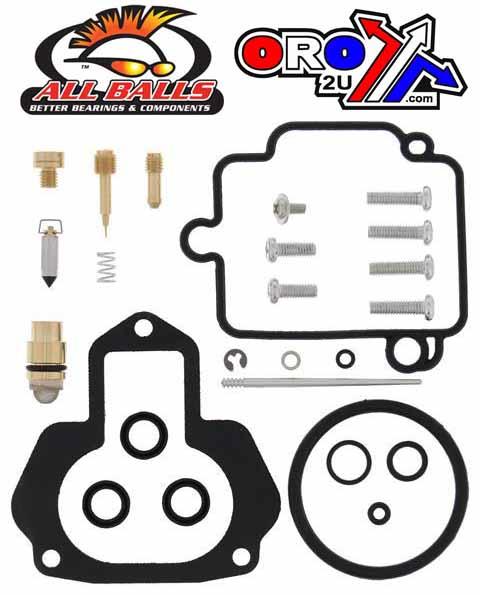 CARBURETOR REBUILD KIT 93-95 YAM YFM400, ALLBALLS 26-1399 ATV