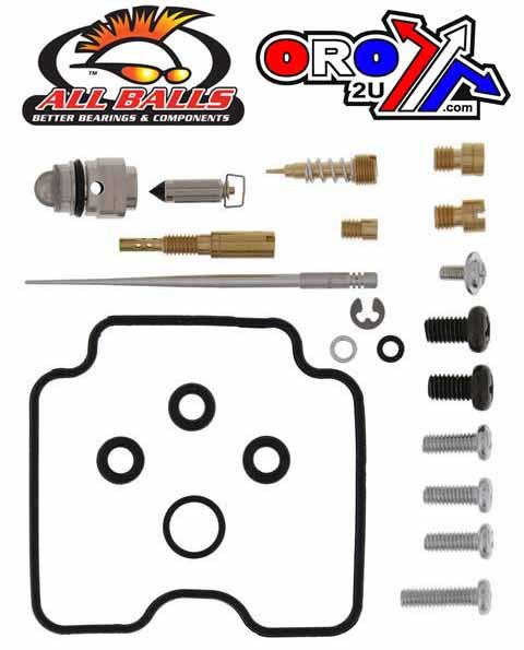 CARBURETOR REBUILD KIT 02-08 YAM YFM660, ALLBALLS 26-1407 ATV