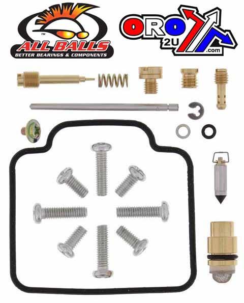CARBURETOR REBUILD KIT 00-10 KAW KL250, ALLBALLS 26-1415 DIRT