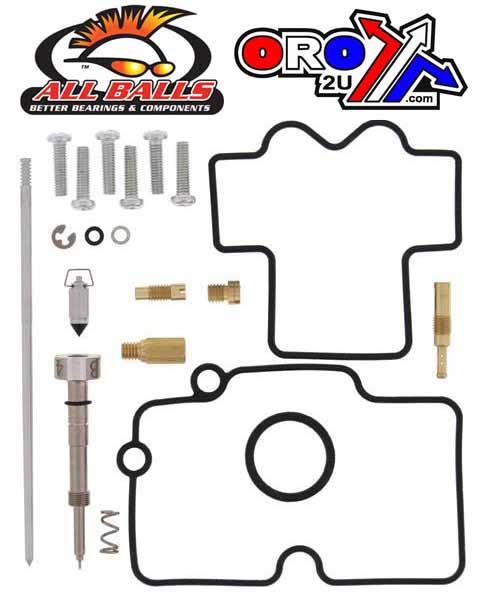 CARBURETOR REBUILD KIT 09-11 POLARIS OUTLAW 525 IRS, ALLBALLS 26-1451 ATV