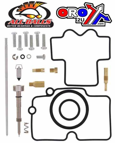 CARBURETOR REBUILD KIT 09-10 POLARIS OUTLAW 525S, ALLBALLS 26-1452 ATV