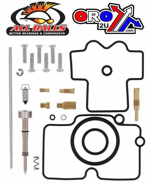 CARBURETOR REBUILD KIT 2007 SUZ RMZ250, ALLBALLS 26-1491 DIRT