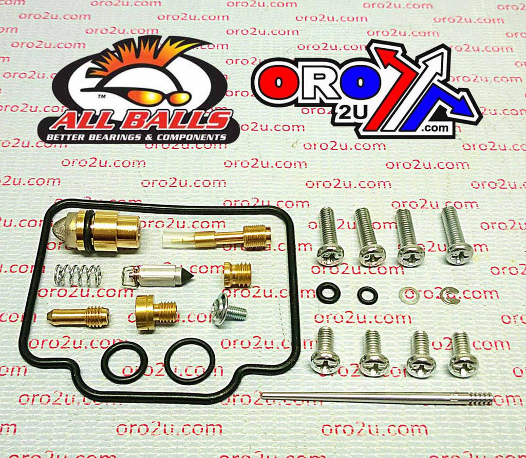 CARBURETOR REBUILD KIT 1997 YAM YFM350FW, ALLBALLS 26-1523 ATV