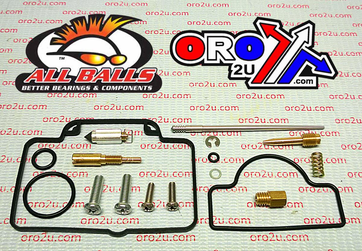 CARBURETOR REBUILD KIT 92-94 YAM YZ250, ALLBALLS 26-1530 DIRT