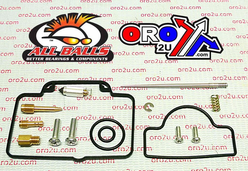 CARBURETOR REBUILD KIT 1990 YAM YZ125, ALLBALLS 26-1538 DIRT