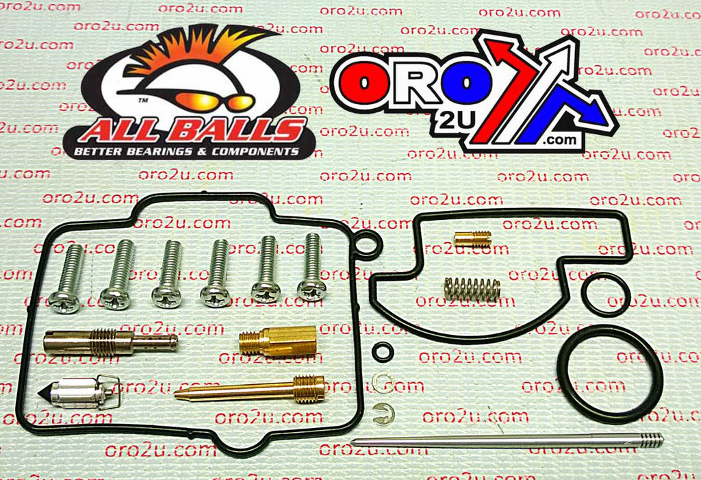CARBURETOR REBUILD KIT 2000 KAW KX125, ALLBALLS 26-1556 DIRT