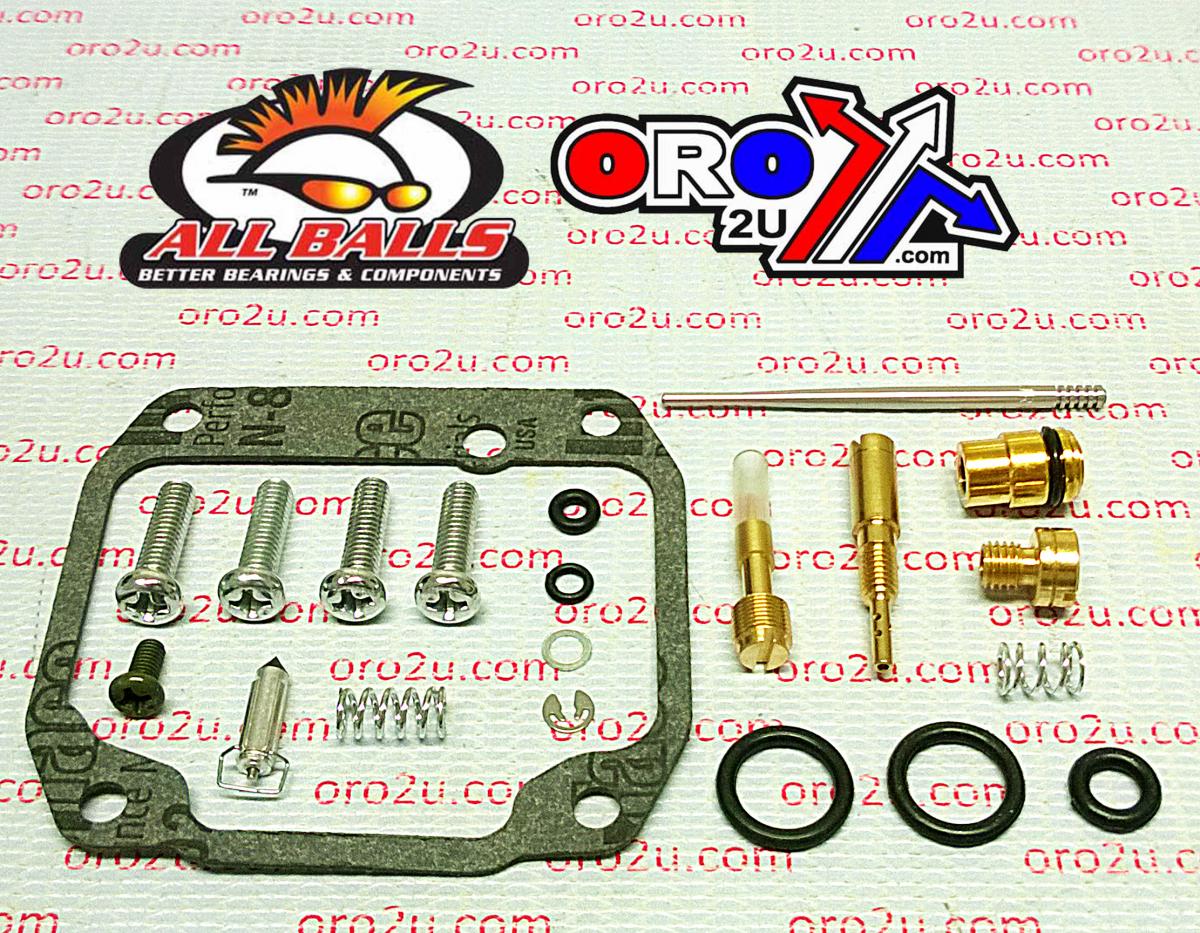CARBURETOR REBUILD KIT 85-88 SUZ LT-230, ALLBALLS 26-1565 ATV
