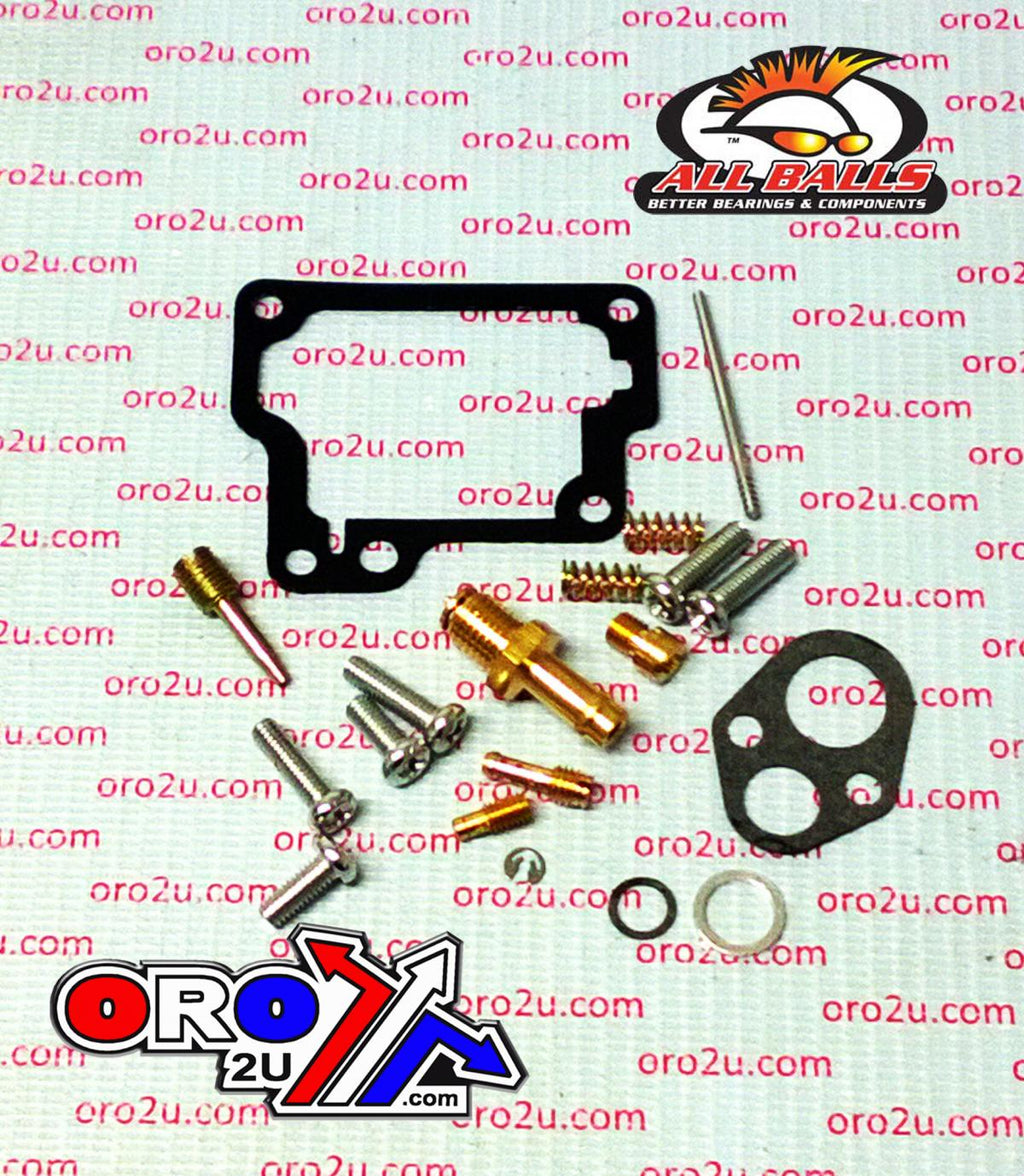 CARBURETOR REBUILD KIT 84-87 SUZ LT-50, ALLBALLS 26-1566 ATV