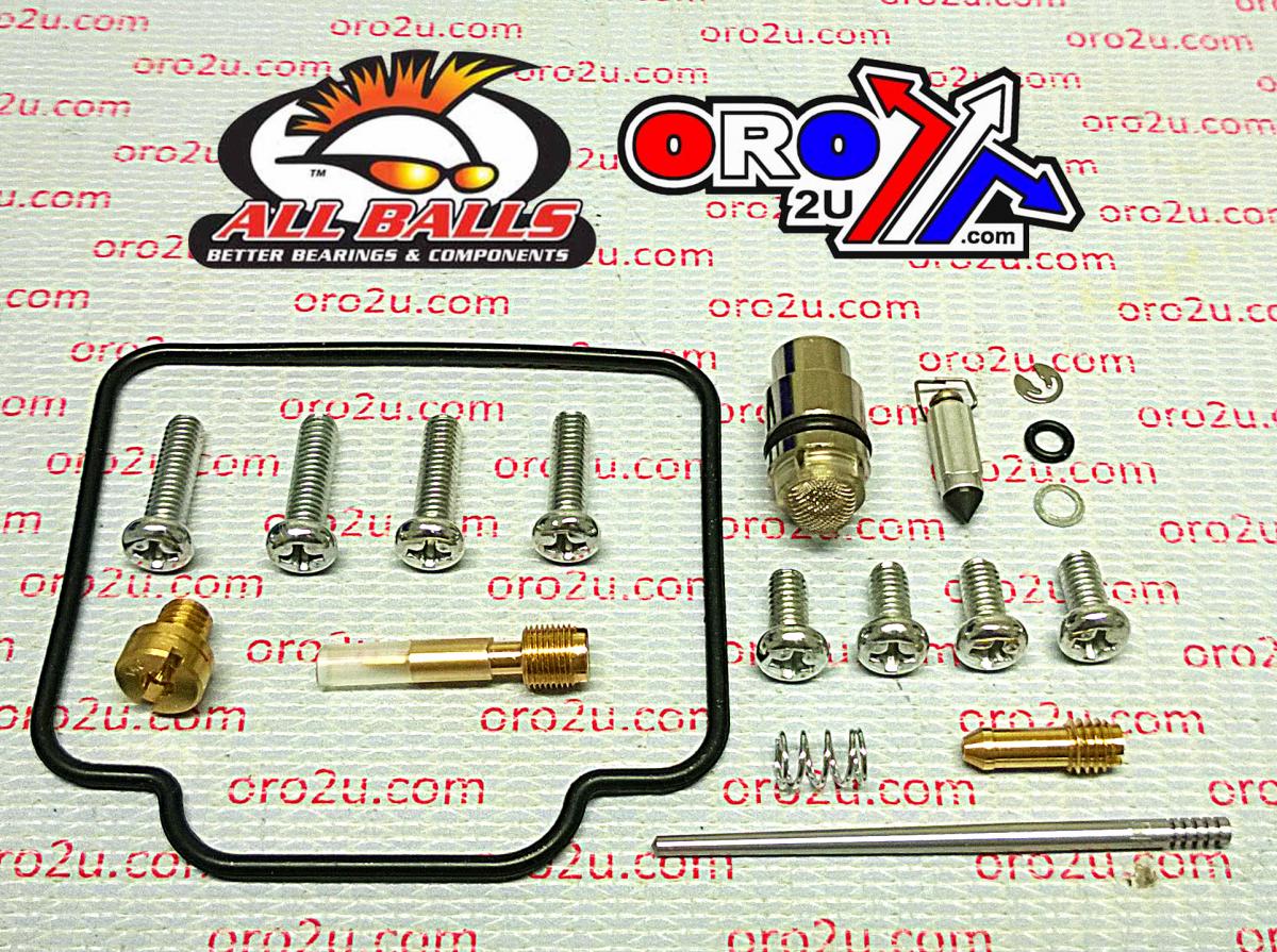 CARBURETOR REBUILD KIT 95-96 POLARIS MAGNUM 425, ALLBALLS 26-1567 ATV