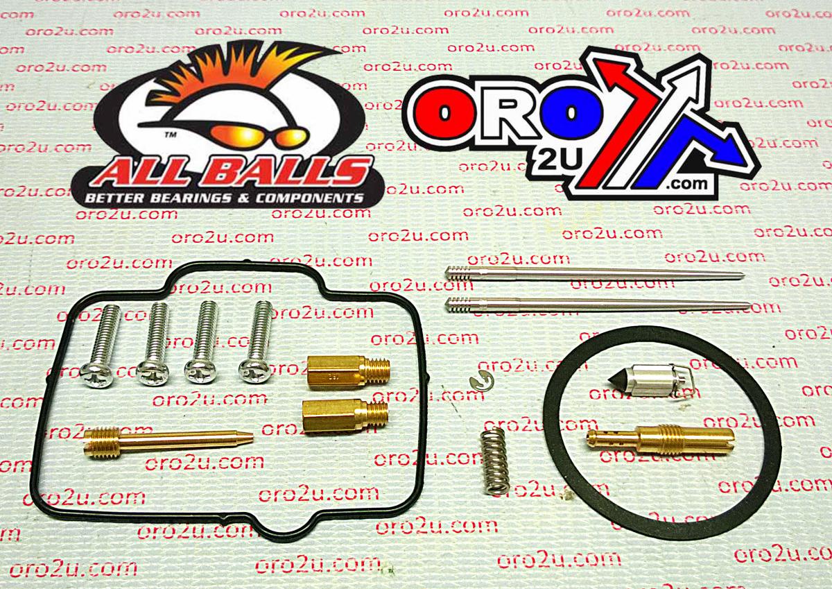 CARBURETOR REBUILD KIT 1995 KAW KX250, ALLBALLS 26-1581 DIRT