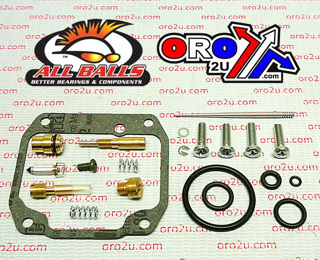 CARBURETOR REBUILD KIT 85-90 SUZ LT-230S, ALLBALLS 26-1585 ATV
