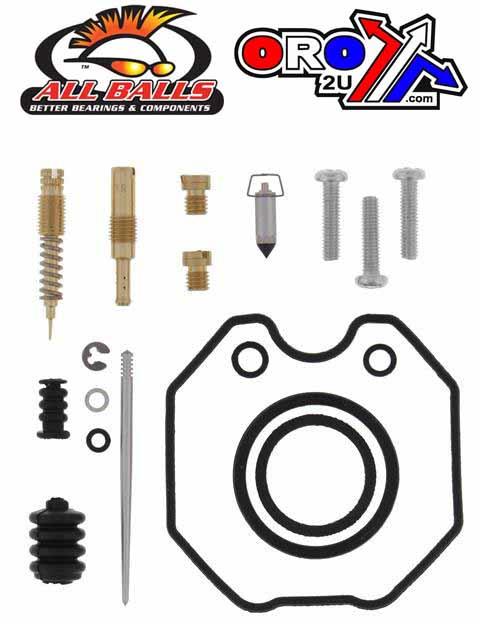 CARBURETOR REBUILD KIT 87-00 HON XR100R, ALLBALLS 26-1002 DIRT