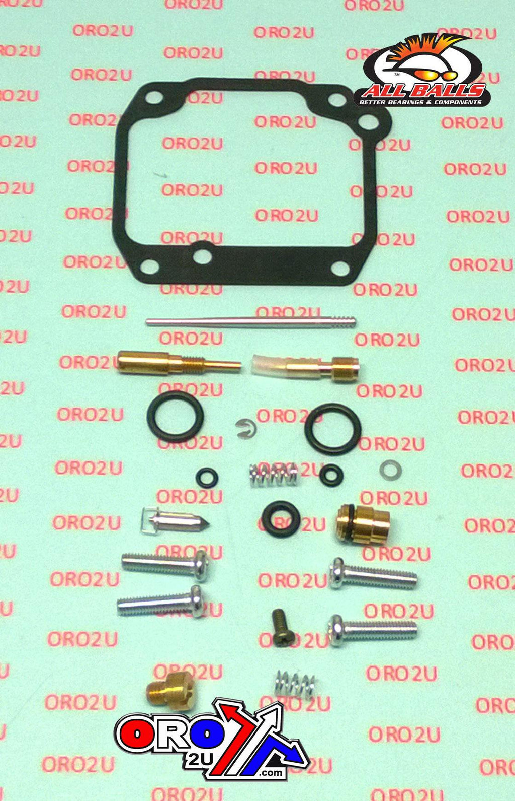 CARBURETOR REBUILD KIT 83-87 SUZ ALT/LT-125, ALLBALLS 26-1592 ATV