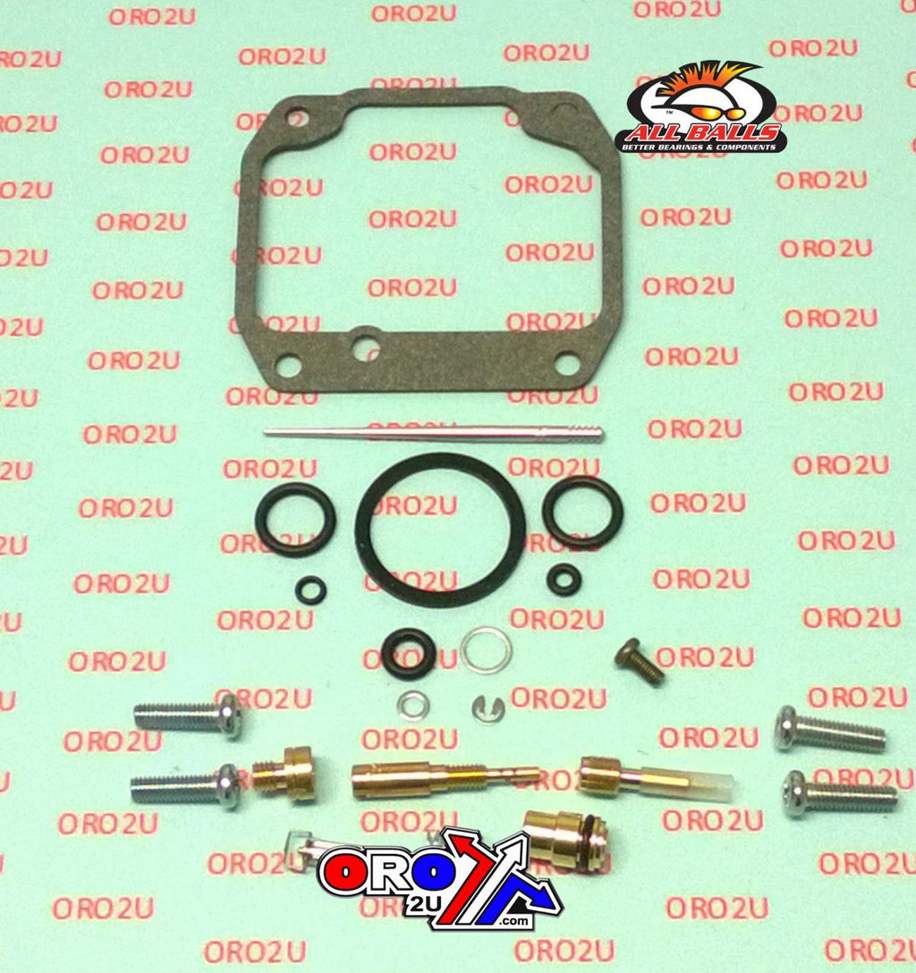 CARBURETOR REBUILD KIT 87-89 SUZ LT-F250/LT-4WD, ALLBALLS 26-1594 ATV