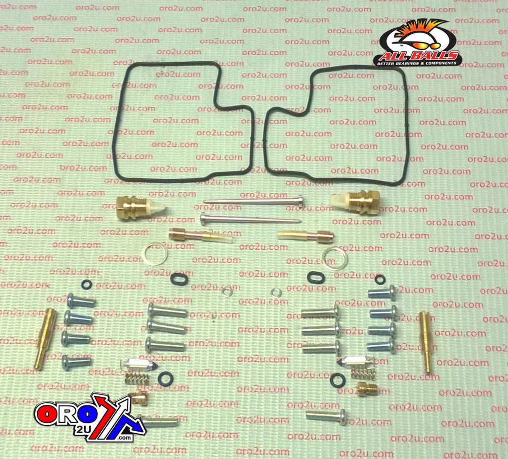 CARBURETOR REBUILD KIT 88-98 HON VT600, ALLBALLS 26-1603 ROAD