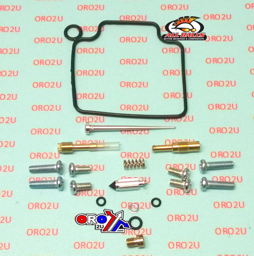 CARBURETOR REBUILD KIT 99-03 HON VT600, ALLBALLS 26-1604 ROAD