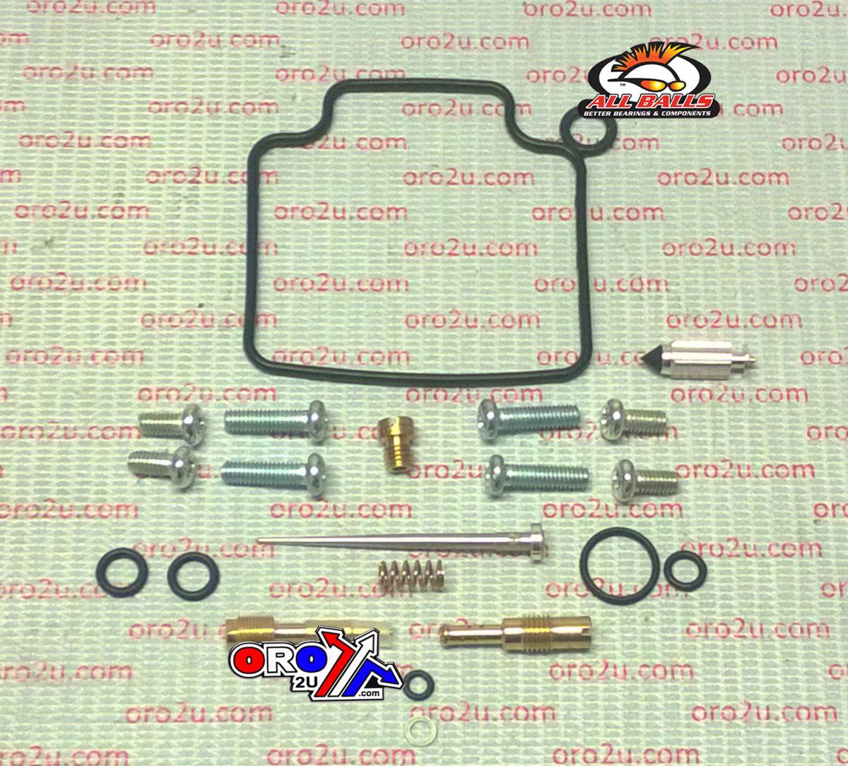 CARBURETOR REBUILD KIT 06-07 HON VT600, ALLBALLS 26-1606 ROAD