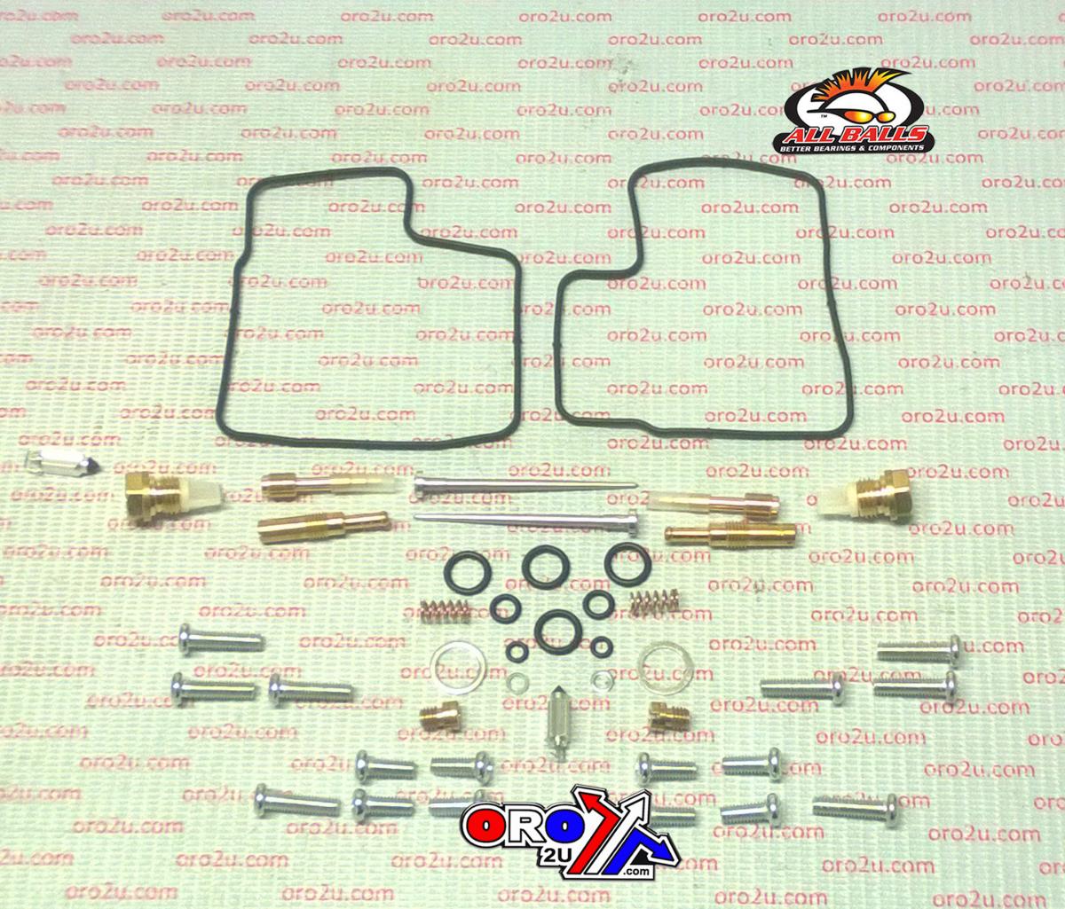 CARBURETOR REBUILD KIT 06-07 HON VT1100C, ALLBALLS 26-1618 ROAD