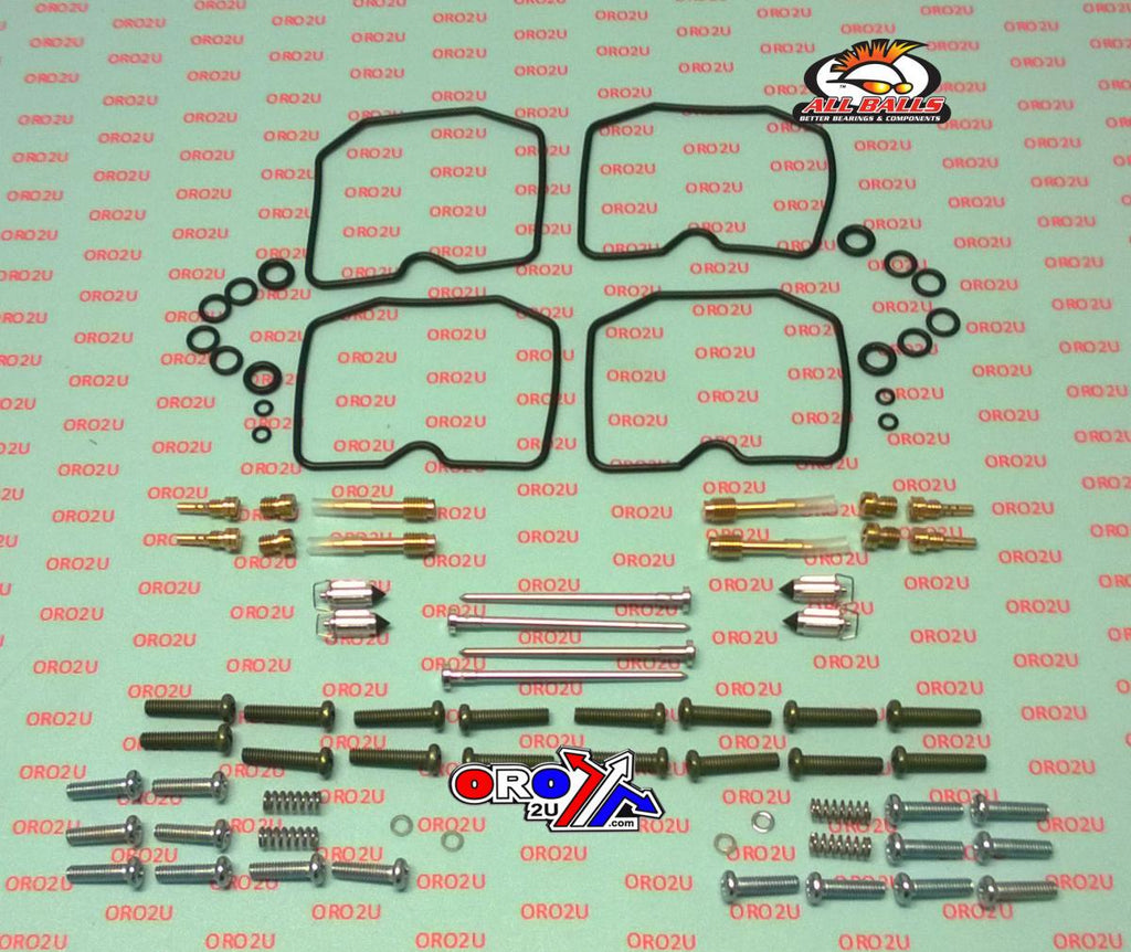 CARBURETOR REBUILD KIT 00-05 KAW ZR750 ZR-7, ALLBALLS 26-1648 ROAD