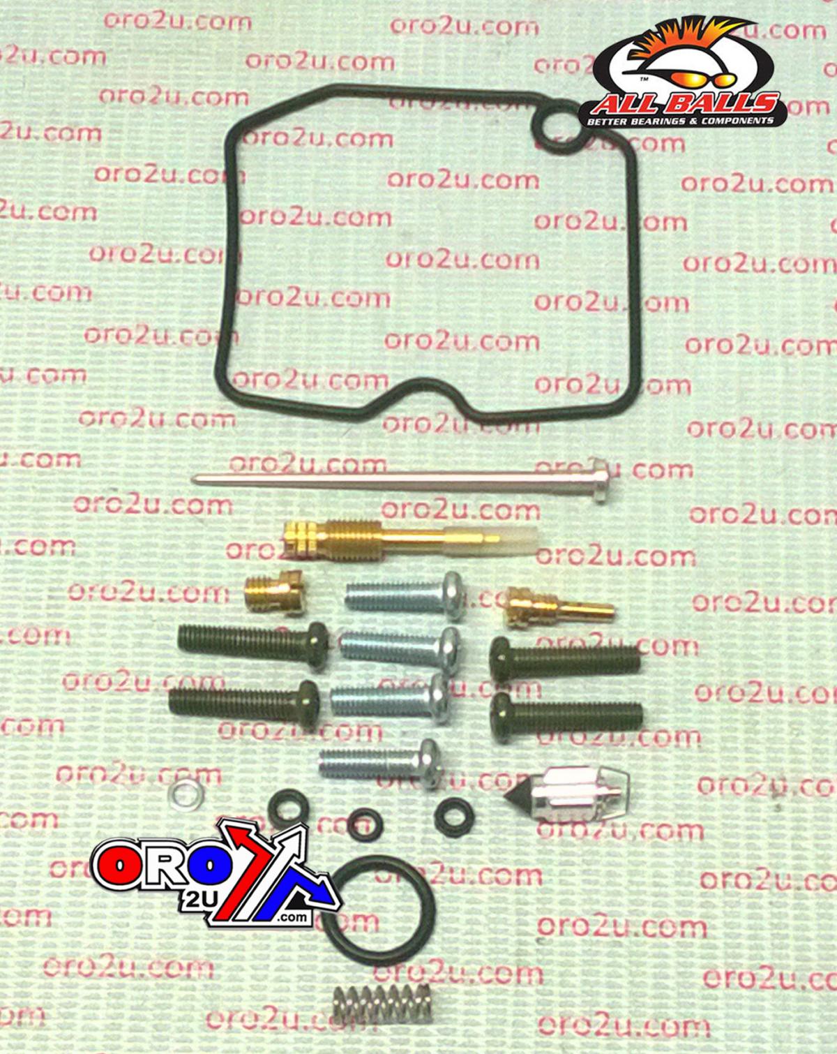 CARBURETOR REBUILD KIT 99-06 KAW VN800 VULCAN DRIFTER, ALLBALLS 26-1650 ROAD
