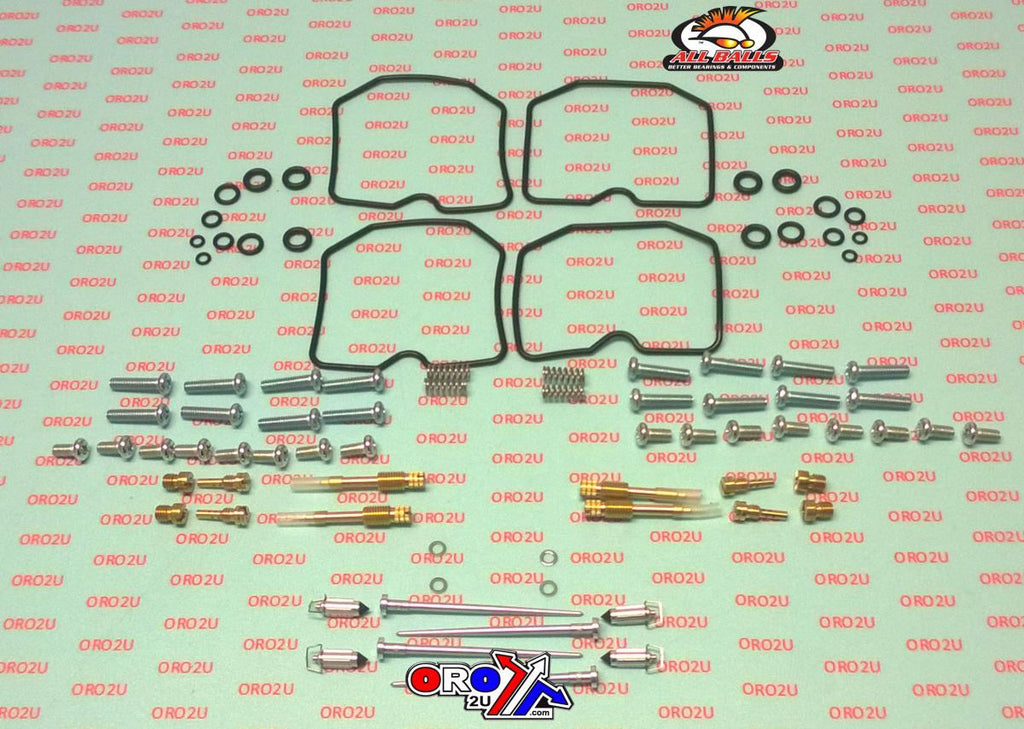 CARBURETOR REBUILD KIT 86-03 KAW ZG1200 VOYAGER/GTR, ALLBALLS 26-1654 ROAD