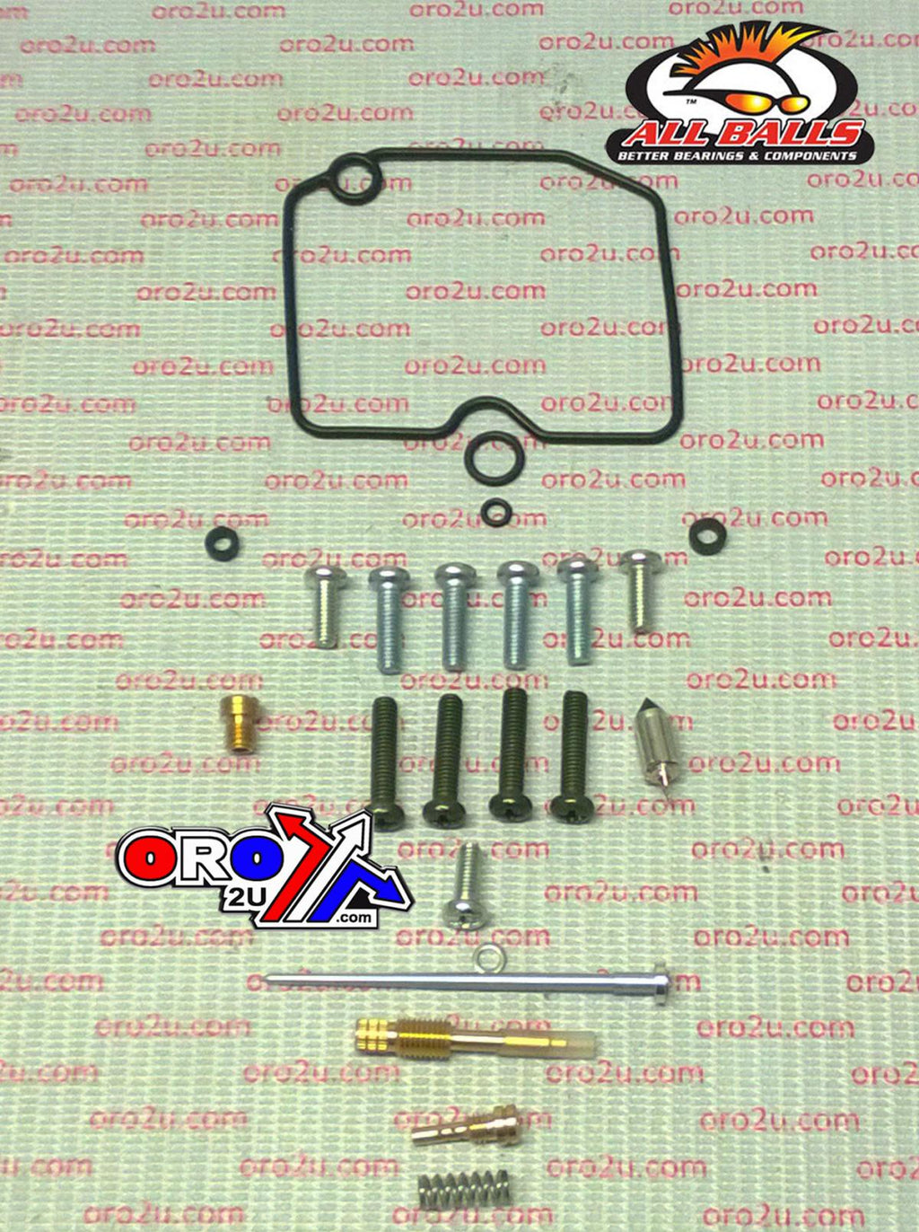 CARBURETOR REBUILD KIT 98-04 KAW VN1500, ALLBALLS 26-1656 ROAD