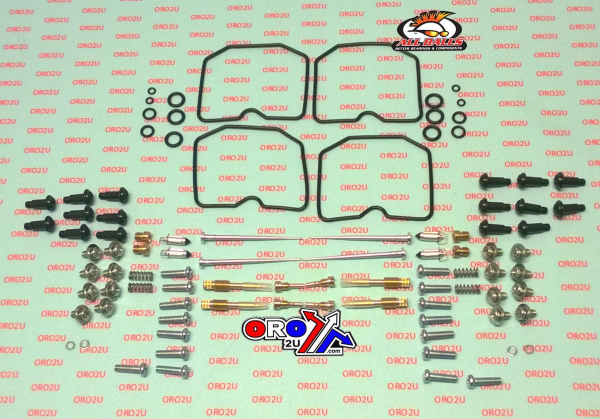 CARBURETOR REBUILD KIT 00-03 SUZ GSF600S BANDIT, ALLBALLS 26-1664 ROAD