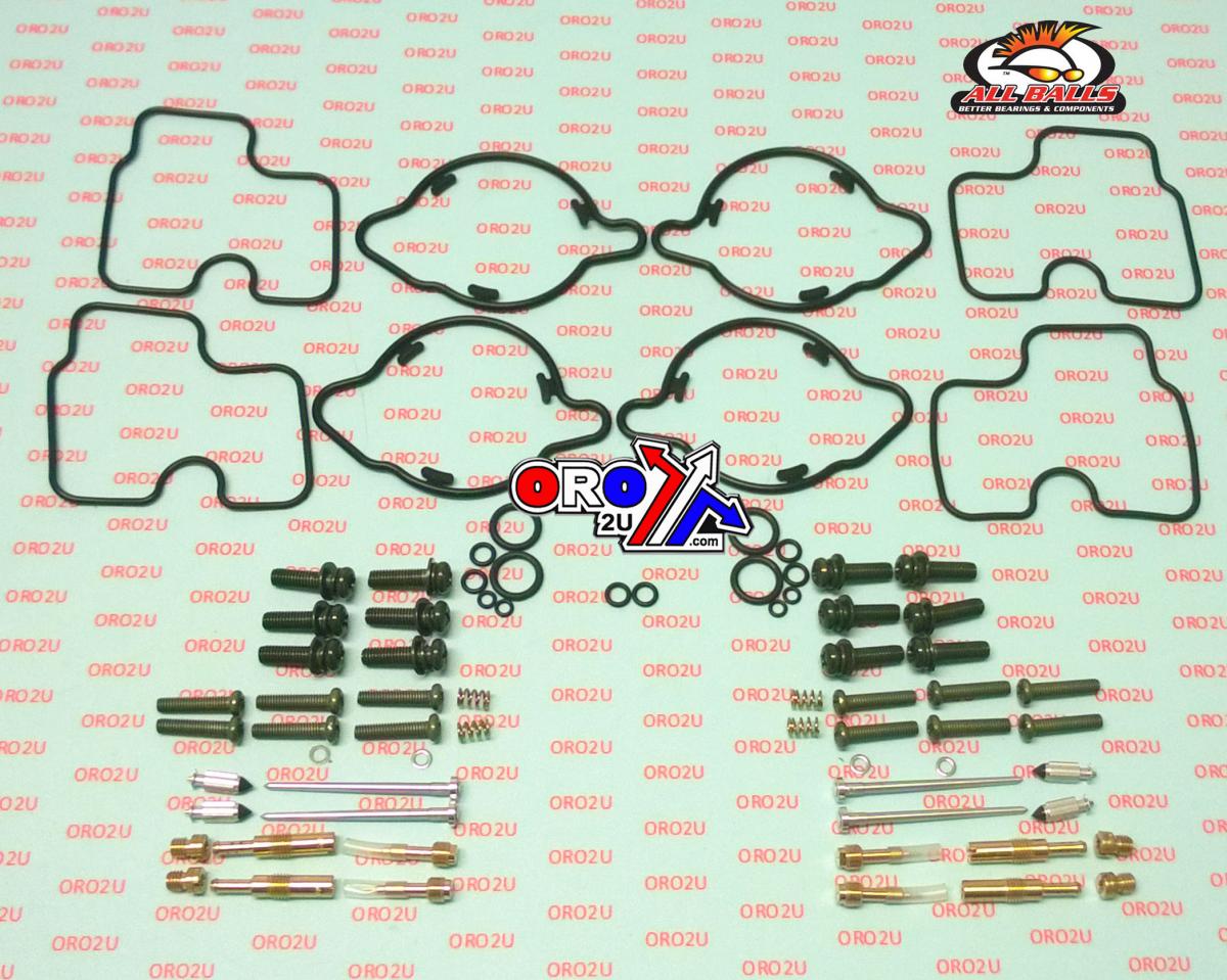 CARBURETOR REBUILD KIT 97-98 HON CBR600F3, ALLBALLS 26-1666 ROAD