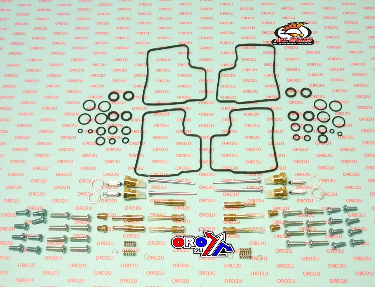 CARBURETOR REBUILD KIT 92-96 HON ST1100 PAN EUROPEAN, ALLBALLS 26-1670 ROAD