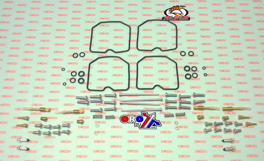 CARBURETOR REBUILD KIT 92-95 KAW ZR1100, ALLBALLS 26-1687 ROAD