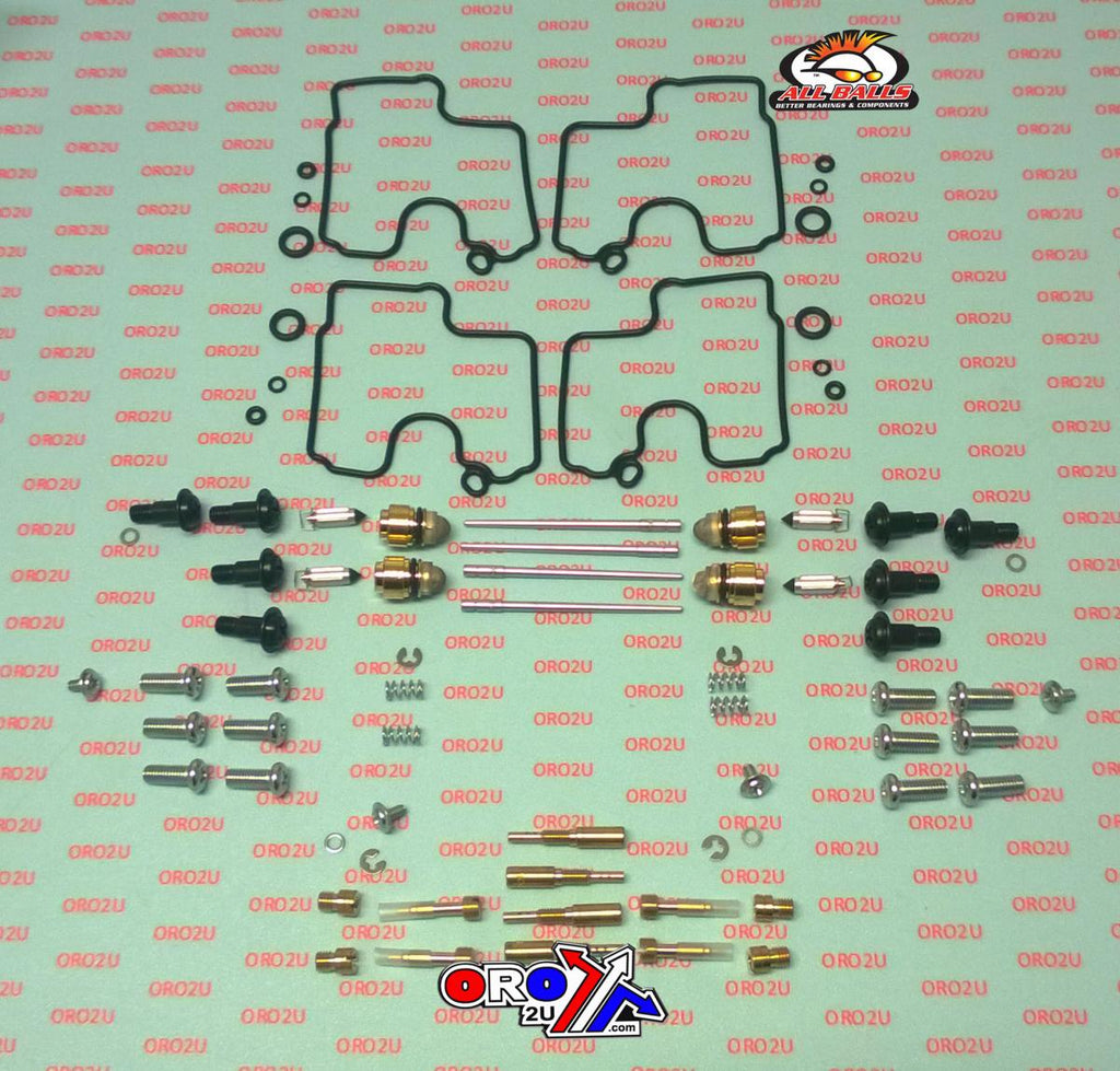 CARBURETOR REBUILD KIT 98-06 SUZ GSX600F KATANA, ALLBALLS 26-1694 ROAD