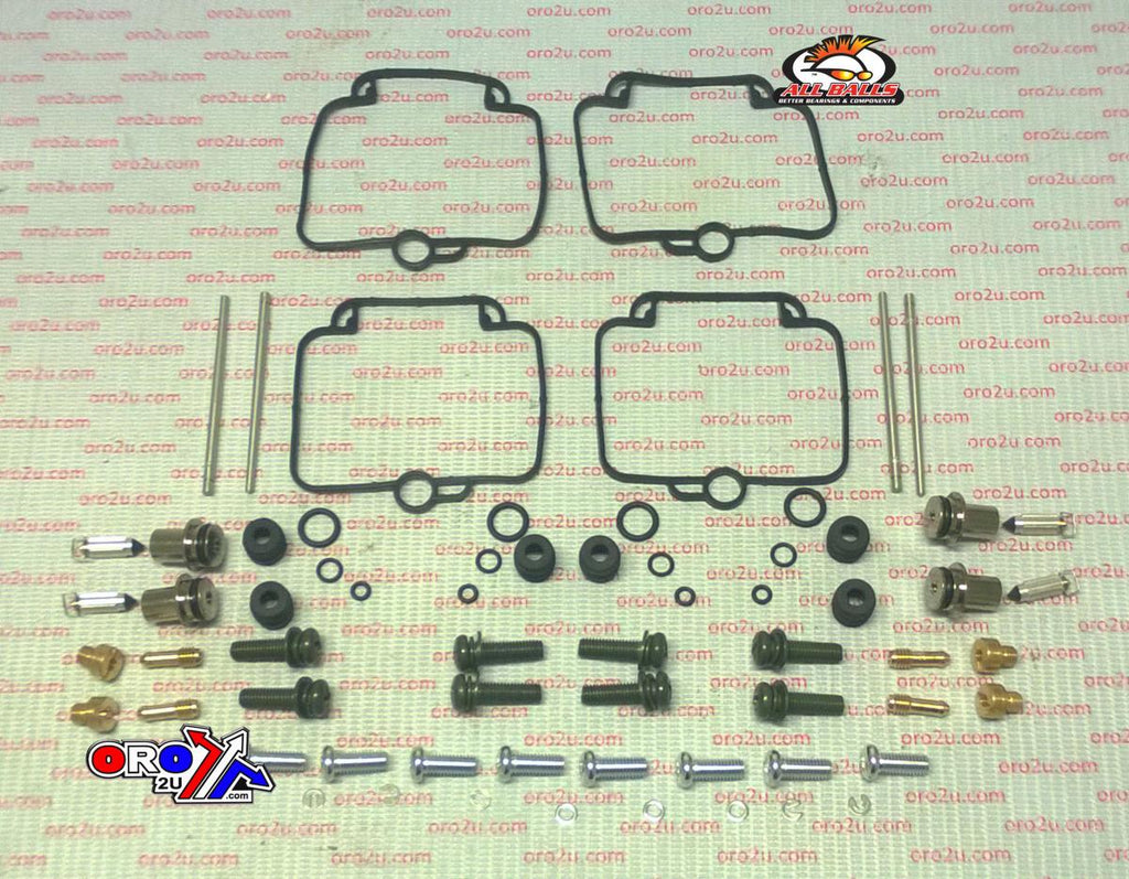 CARBURETOR REBUILD KIT 91-93 SUZ GSX1100G, ALLBALLS 26-1708 ROAD