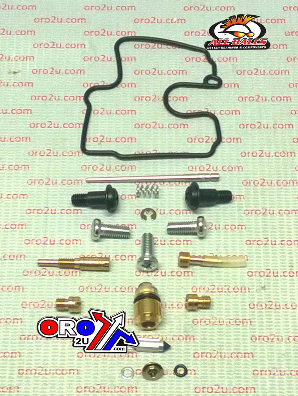 CARBURETOR REBUILD KIT 01-04 SUZUKI VL800 INTRUDER, ALLBALLS 26-1710 ROAD