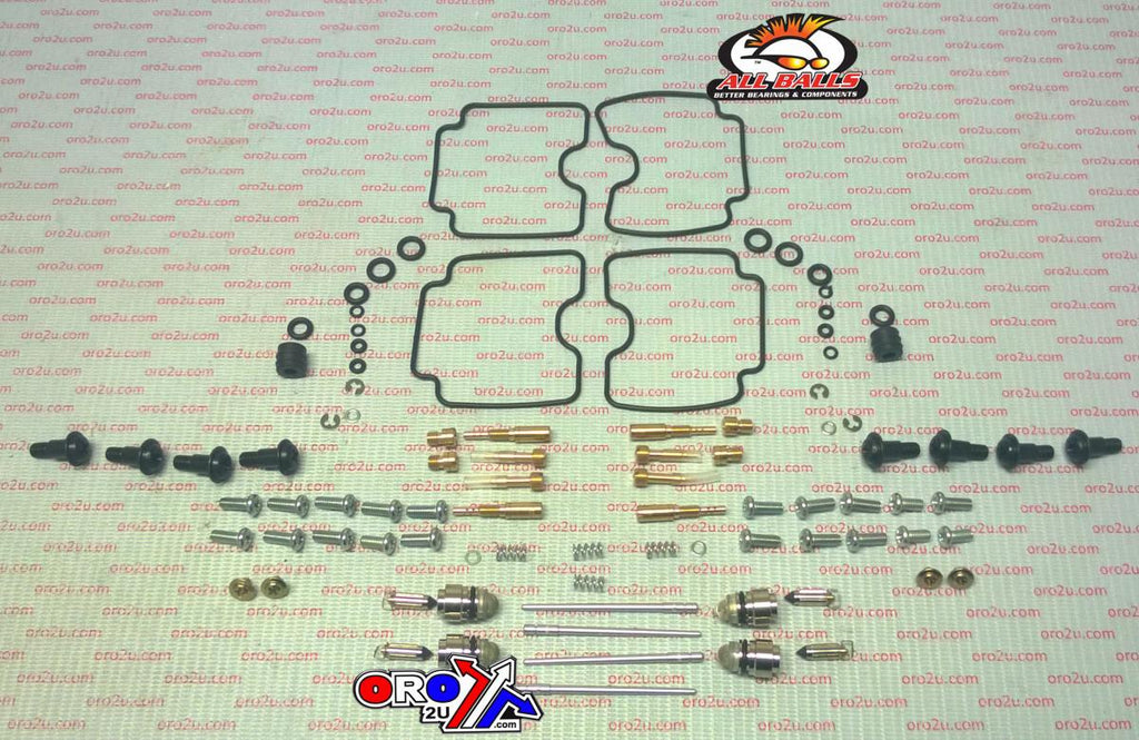 CARBURETOR REBUILD KIT 98-06 SUZ GSX750F, ALLBALLS 26-1714 ROAD